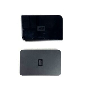 Lot of 2 Western Digital WD External Hard Drives My Book & Elements USB Tested